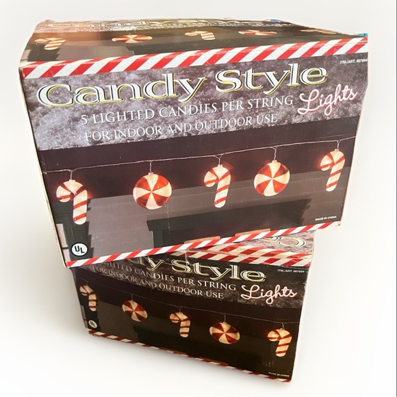 Set Of Two Candy Style String Lights! - Picture 1 of 6
